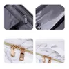 Cosmetic Bags Cases Marble Bag Partition Multi Functional Portable Travel Storage Makeup Case 230329