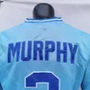 Dale Murphy Jersey 1980 Red Mesh BP 1982 Baby Blue Grey White Pullover Cream White Grey Navy Red Player Version Fans Vintage Taille S-3XL