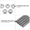 Manifold & Parts 32pcs Car Modification Accessory Exhaust Stud Stainless Steel Bolt Nut