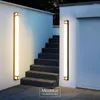 Wall Lamp LED Outdoor Waterproof Light Super Bright Rain Proof Villa Lighting Minimalist Strip Courtyard