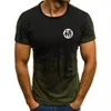 Herren T-Shirts Direkt ab Werk Mode Sommer Herren T-Shirt handbemalt Tuschemalerei Druck Casual T-Shirt Herrenbekleidung T-Shirt für Männer 230329