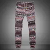 Herenbroek mode zomer lente herfst herfst mannen bloemenprint joggers mannelijke casual zomertrookheren heren zweetwegen linnen broek mannen broek 230329