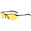Solglasögon Anti-UV Night Vision Day Körglasögon för män Polariserat mode utanför vuxna glasögon