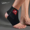 Tornozelo suporta vilico tornozelo com suporte ajustável no tornozelo protetora elástica de compressão suporte de guarda