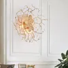 Duvar lambaları Vanity Işık Vintage Mutfak Led Lamba Pirinç Ağaç Şube Işıkları Modern Altın Lüks Sconce Lighting Oturma Odası