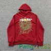 Felpe con cappuccio da uomo Felpe Spider Web Print Red Sp5der 555 555 Felpa con cappuccio da uomo Felpa con cappuccio in spugna di alta qualità da donna Young Thug Pullover Set Streetwear