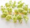 Dekorativa blommor 2st 2m Artificial Wisteria Hydrangea Flower Rattan Silk Vines For Wedding Party Centerpieces Decorations Home Ornament