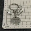 Min berättelse är precis början Bachelor Hat Graduation Certificate Keyring Memorial Women Men Key Chain