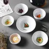 Bowls Melamine White Small Bowl Rice Soup Imitation Porcelain Breakfast Porridge