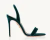 Mode AQUAZZURA si nue femmes PVC surface sandales chaussures en cuir bout carré Mule marche talons hauts dame Sandalias