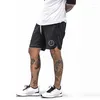 Shorts masculinos moda masculina sporting beaching bezerro malha musculação sweatpants fitness curto jogger casual ginásios