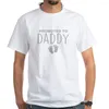 남자 T 셔츠는 아빠 티셔츠 아버지에게 승진했습니다