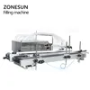 Zonesun ZS-DTPP10B Filling Machine 10 Huvudvaccin Ampoule Pharma Vryo Vial Bottle Peristaltic Pump Filler med transportband