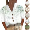Женские блузки женская кнопка для печати рубашки классическая одежда с коротким рукавом для женских квартал рубашка джинсовые юниоры