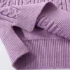 Weste Baby Jungen Wolle Strickweste Einfarbig Volle Größe Kinderkleidung Westen Ärmelloser Pullover Für Mädchen V-Ausschnitt Kinderkleidung 230329