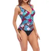 Women's Swimwear Women Swimsuits Modest Sexy Comfortable Fabric Support And Shaping Two Piece Bathing Suits With Briefs