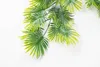 Dekorativa blommor 80 cm konstgjorda grön hängande blad murgröna girland plast falsk växt vinstock för bröllopsfest hem trädgård vägg dekorationer