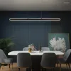 Kroonluchters 2023 Noordse restaurant Kroonluchter Zwart Wit Modern Minimalistisch Bar Licht Luxe Hanglamp Kitchen Lsland