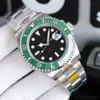 Luxury Men's Watch Automatic Mechanical Watch 40mm Luminous Armtwatch Perfekt kvalitet Keramisk fodral Folding Buckle Waterproof Design Affärsgåvor