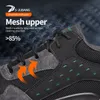 Zapatos de vestir Botas de seguridad de trabajo con punta de acero transpirable Hombres Antismashing Zapatillas de seguridad indestructibles 230329