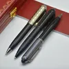قلم حبر جاف كلاسيكي عالي الجودة أدوات مكتبية ملونة من الراتنج المعدني الملء أقلام كتابة للهدايا مع خيارات الصندوق