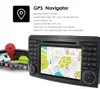 7インチカーDVDラジオプレーヤーAndroid Head Unit for Benz ML GPS Navigation MP5マルチメディア付きマルチメディア