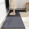 Carpet Anticorrosive kitchen mat carpet door mat bedroom waterproof 0il water absorption anti-slip waterproof 230329