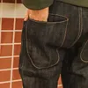 Мужские джинсы DN-0004 Читать Описание тяжелый вес 18 унций индиго Селваж. Неудачные брюки Ун.
