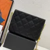 7A Quality Tote Bag Luxury Designer Hobo Handbags Metal Heart Decoration Caviar Leather Purse