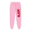 Herrbyxor råa byxor män varumärke gymmen män joggar sweatpants byxor män pantalon homme jogger hombre streetwear män byxor 230329