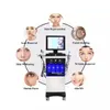 14 I 1 Beauty Salon Multifunctional Beauty Beauty Equipment H2O2 Vatten Syre Jet skal ansiktsvård Hydra Dermabrasion Machine CE godkänd