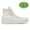 جديد مصمم أحذية نسائية قماشية Chucks أحذية رياضية منصة حذاء كاجوال رجالي Run Star Hike Chucks All Star 70 AT-CX Hi Legacy النساء أحذية Taylors الأزياء المدربين