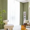 Curtain For Living Room Solid Color Full Shading Home Decoration Thicken Balcony Bedroom Sunblind Cortinas Rideaux Pour Le Salon