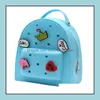 Borse da scuola Personalizzate a forma unica Usef Sile Zaino impermeabile di nuovo design con simpatico colore caramella 2 pezzi Set Big And Drop Delivery L Dhsqd