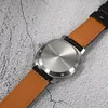 Armbandsur San Martin Men tittar på 40mm YN55 Vintage Simple Classic Automatic Mechanical Sapphire 10 Bar BGW-9 Quick Release Leather Strap