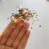 Paznokcie Glitter Prettyg 10G-200g Kolorowe cekiny kaktus-zielone botaniki do DIY DIY