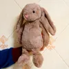 Bambole di peluche 30 cm coniglio di peluche morbido peluche che dorme simpatico coniglio cartone animato bambola animale regalo di compleanno per bambini 230329
