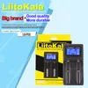 Caricabatterie LiitoKala Lii-PD2 18650 Caricabatteria per batteria agli ioni di litio da 3,7 V 18650/18500/16340/26650/21700/20700/18350/CR123A Batteria da 1,2 V U1 Spina UE USA