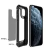 Armor Carbon Fiber Case شفاف مضاد للانزلاق للانزلاق لصالح iPhone 15 14 13 12 11 Pro Max X XR XS Max Case