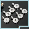 Charms Jewels Acalhos Componentes de 12 mm 18mm Noosa Snap Button Light Pingente para colar e pulseiras