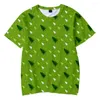 Herren-T-Shirts Happy Christmas Day 3D-T-Shirt für Kinder Kurzarm-Sommer-Cooles O-Neck-Shirt in Kinderdruck-Mode-T-Shirts