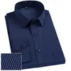 Herren Freizeithemden Herren Business Casual Langarmhemd Klassisch Gestreift Kariert Herren Social Dress Shirts für Herren 230329