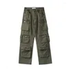 Men's Pants 2023 American Style Retro Street Camouflage Overalls Women Hip-hop Fried Wide-leg Casual High Ins Tide Y2K