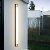 Wall Lamp LED Outdoor Waterproof Light Super Bright Rain Proof Villa Lighting Minimalist Strip Courtyard