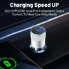 USB C Car Charger Care Chone Charger USB Тип C быстрая зарядка в автомобиле USB-C Адаптер для Xiaomi Samsung QC 3.0