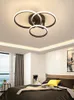 Ceiling Lights Modern Led Lamp RC Dimmable APP Circle Rings Designer For Living Room Bedroom Fixtures