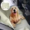 Capas de assento de carro de cachorro Tampa dobrável Transportadoras traseiras à prova d'água para cães grandes transportadores de viagem de estimação Perros Accesorios