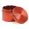 Sonstiges Raucherzubehör 6M Herb Grinder Durchmesser Reifendruck Schnalle Vierschichtige Aluminiumlegierung Smoke Flat Drop Delivery Hausgarten Dhuxb