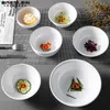 Bowls Melamine White Small Bowl Rice Soup Imitation Porcelain Breakfast Porridge