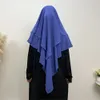 Eid prière vêtement longue Khimar islamique femmes Hijab hauts sans manche Abaya Jilbab Ramadan Abayas musulman arabe vêtements